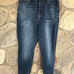 American Eagle Outfitters Dark Blue Skinny Jeans